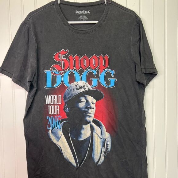 REPO SNOOP DOGG WORLD TOUR 2007 GRAPHIC TSHIRT MENS MEDIUM - Picture 10 of 10